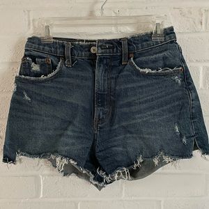 A&F High Rise Mom Shorts - 27/4